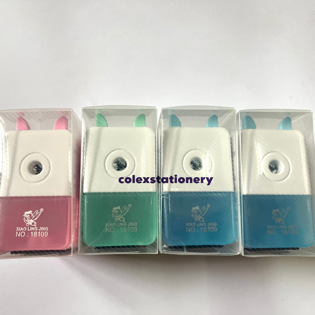 

Rautan Pensil Putar / Rautan Rotary / Rautan Pensil Anak Motif Lucu Kelinci Warna Pastel (1 Pcs)