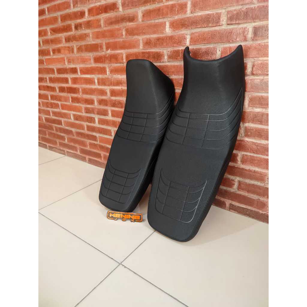 jok motor megapro style slim racing kulit press amplas anti licin-jok motor mega pro