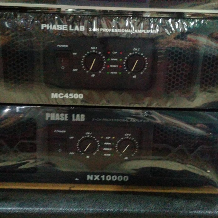 POWER AMPLIFIER PHASELAB MC 4500 / MC4500 ORIGINAL 2 CHANNEL