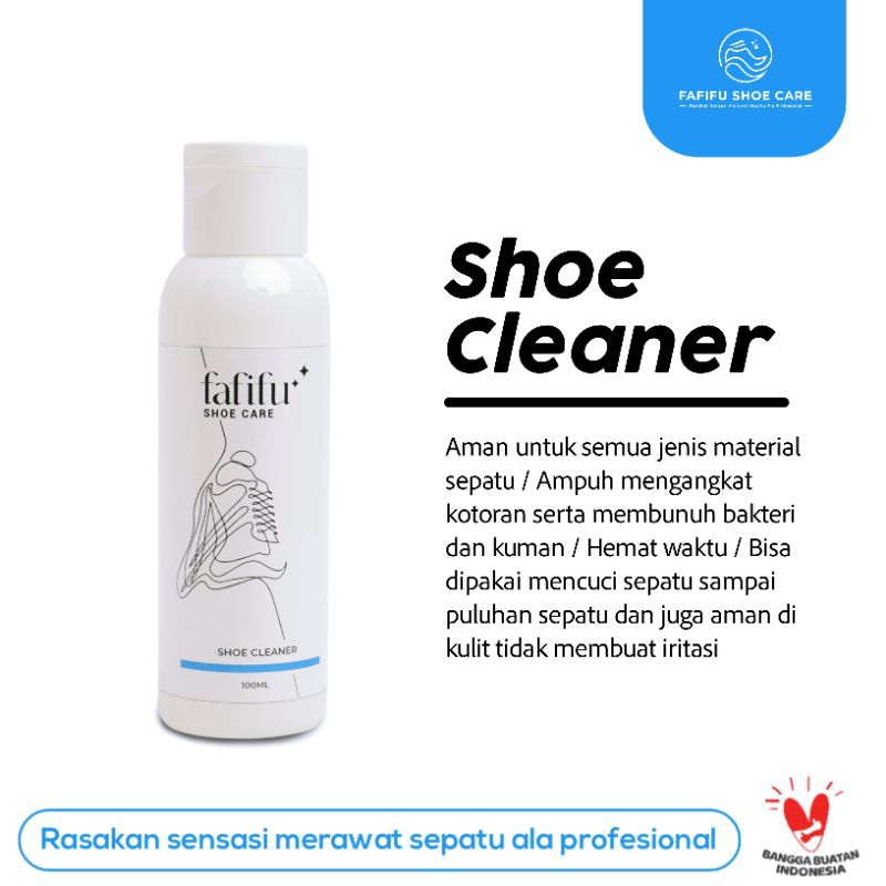 Shoe Cleaner By FAFIFU | Pembersih Sepatu | Cairan Pembersih Sepatu | Sabun Sepatu | Sabun Pembersih