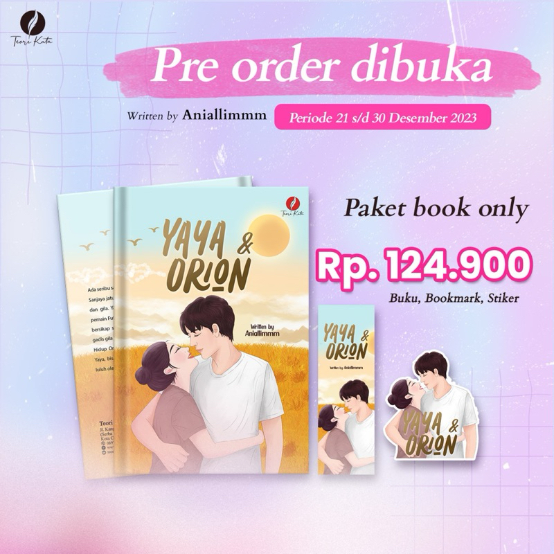 Novel Yaya & Orion by Aniallimmm - Teorikata