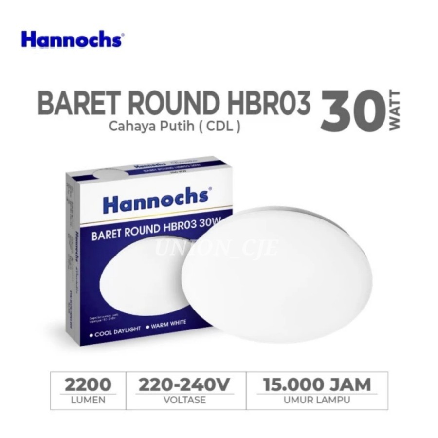 Lampu Baret LED 30W Hannochs Lampu Plafon OutBow Hannochs HBR03 30watt