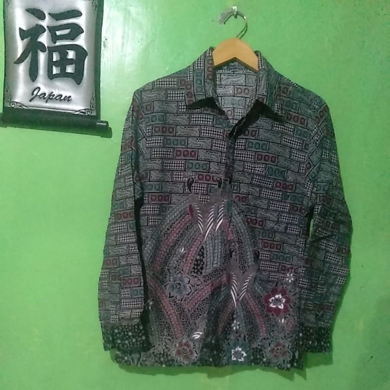 Batik Lengan Panjang BANYU BIRU