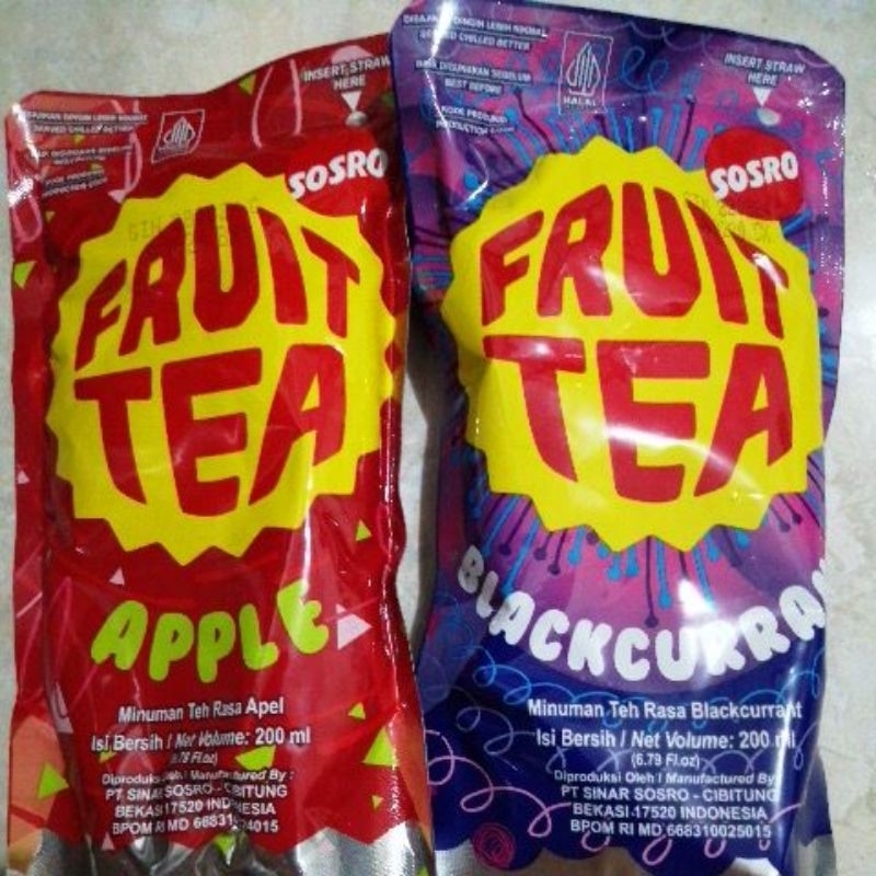 Fruitea pouch per dus isi 24