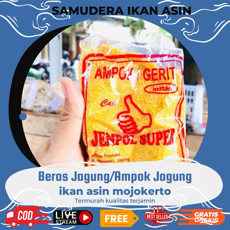 

AMPOK Beras Jagung/Nasi 10 pcs/1kg Jagung Harga Murah & Kualitas Terbaik