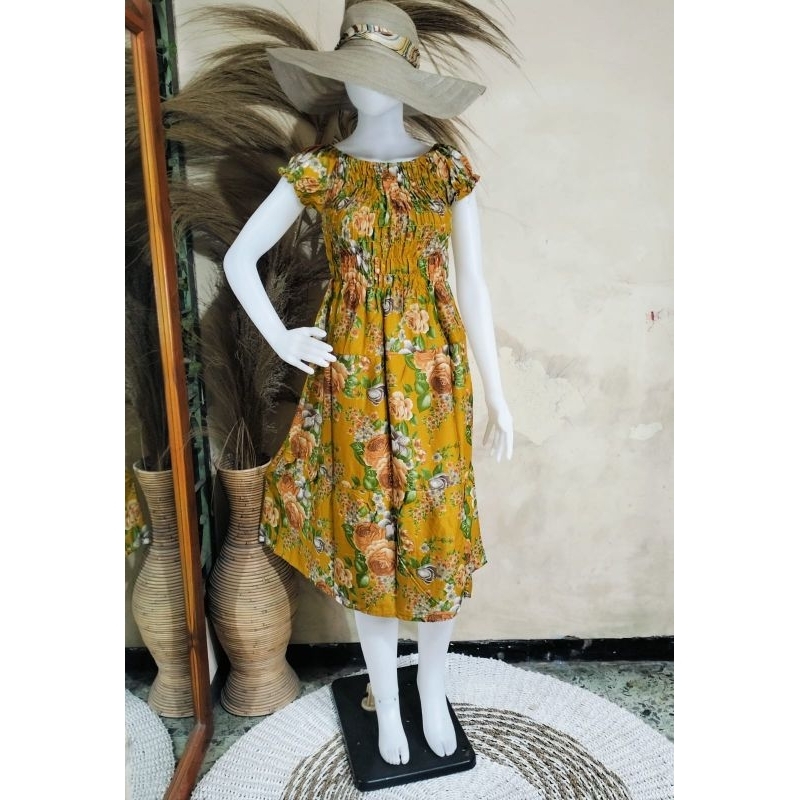 CANDA HOME DRESS DASTER RAYON BALI PREMIUM DADA FULL KARET