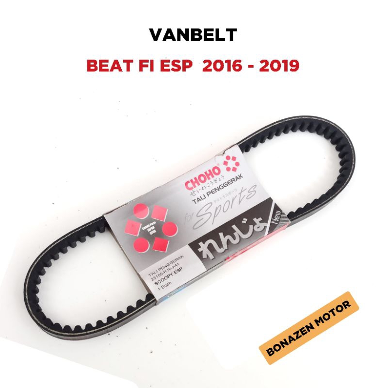 Vanbelt Beat Fi Esp 2016 2017 2018 2019 / V-Belt Vanbel Panbel Van Belt / Choho / Roller Roler