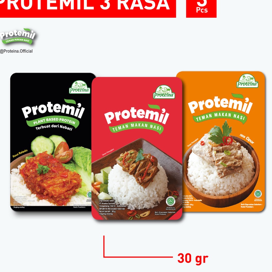 

Dijual Murah Paket Protemil 3 Rasa