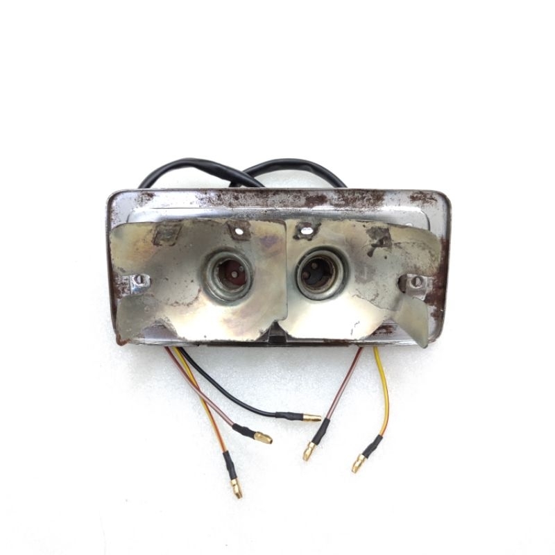 tatakan reflektor rumah lampu belakang stop taillamp taillight kawasaki binter merzy mercy KZ200 KZ 