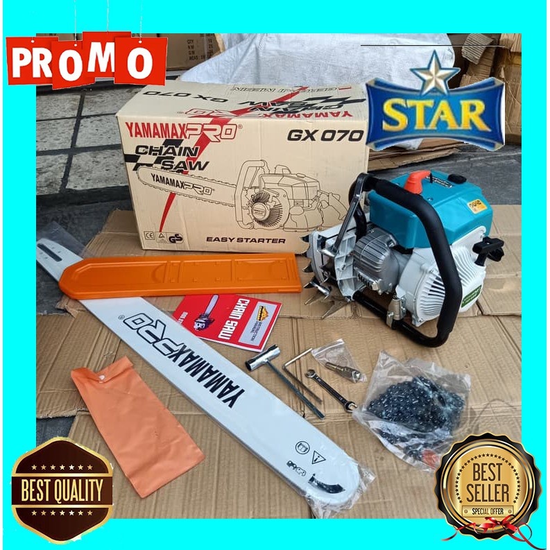 TERMURAH !!! PROMO CUCI GUDANG !!!  Mesin gergaji kayu Chain saw chainsaw 36" 36inch Yamamax Pro GX 