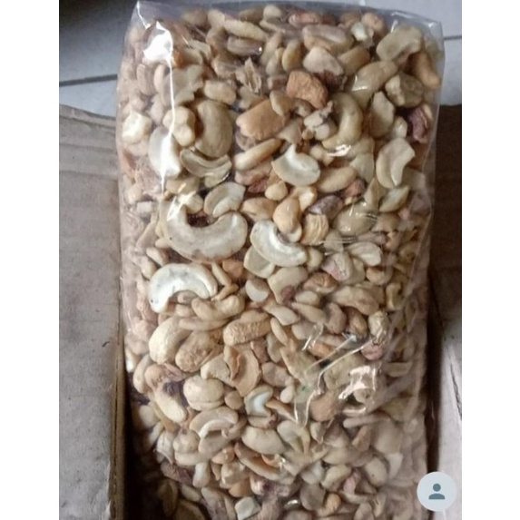 

B15 Kacang mede patahan murah 1kg mentah 17