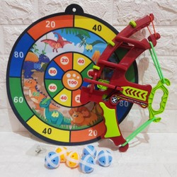 PAPAN DART VELCRO - MAINAN PANAH DINDING DART BOARD GAME