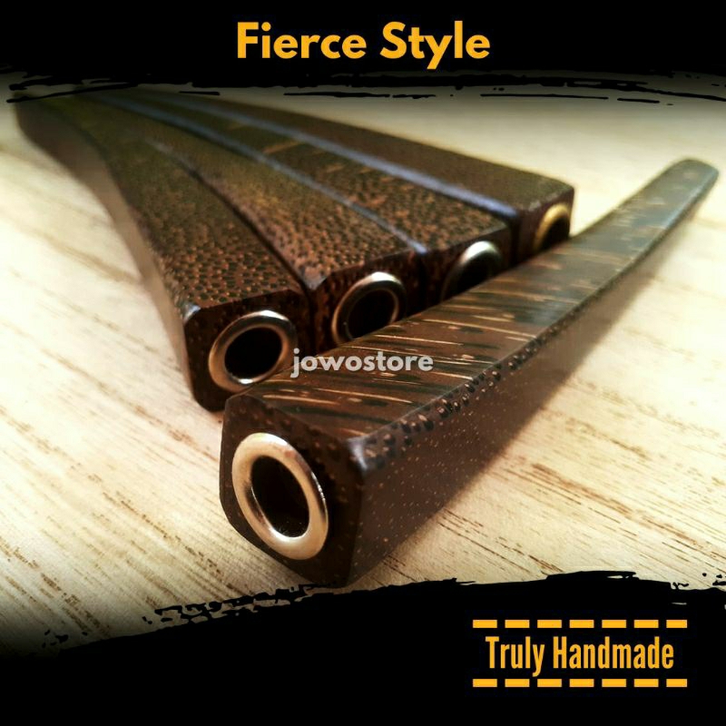 jowostore - piparokok kayu once aren loreng pipa esthetic