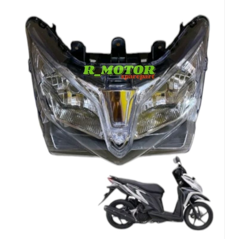 Reflektor Lampu Depan Vario 125 Old - Lampu Depan Vario 125 Lama