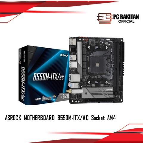 Asrock Motherboard B550M-Itx/Ac (Socket Am4)