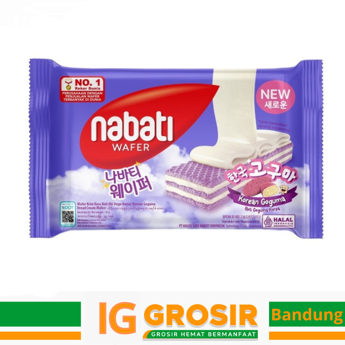 

Nabati Wafer Korean Goguma 2000