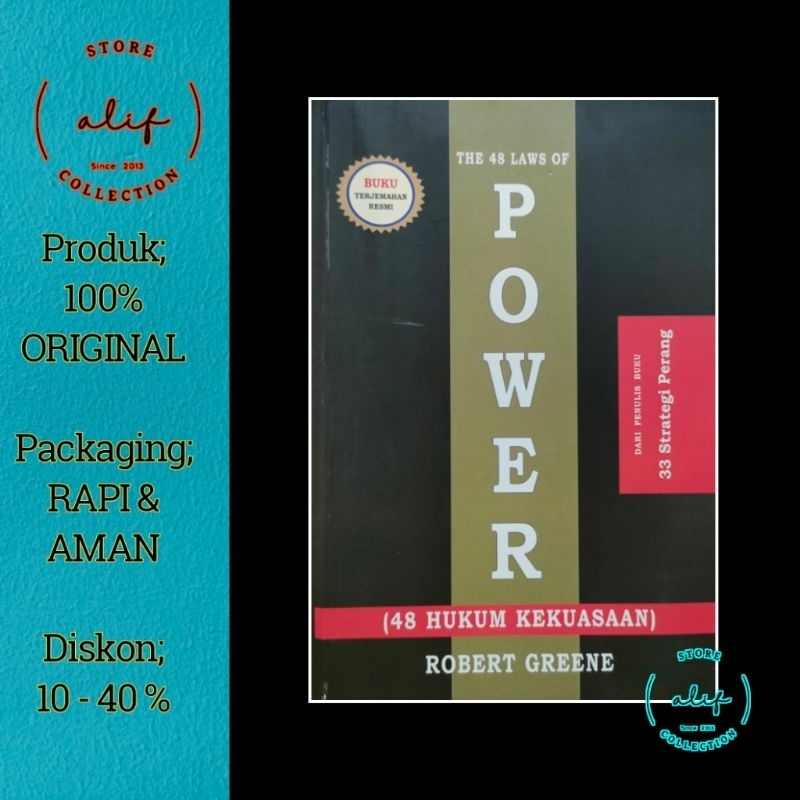 THE 48 LAWS OF POWER / 48 Hukum Kekuasaan -ROBERT GREENE