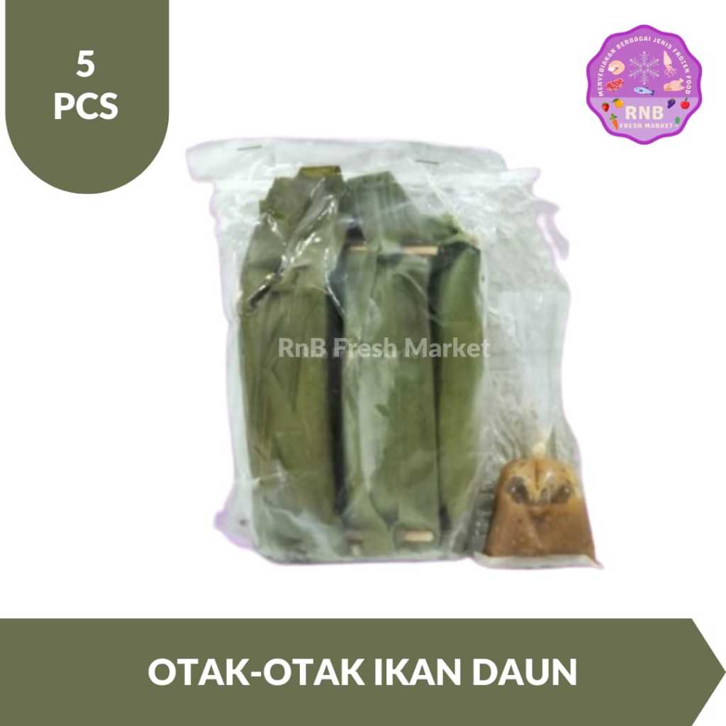 

Otak-Otak Ikan Daun Isi 5 Pcs