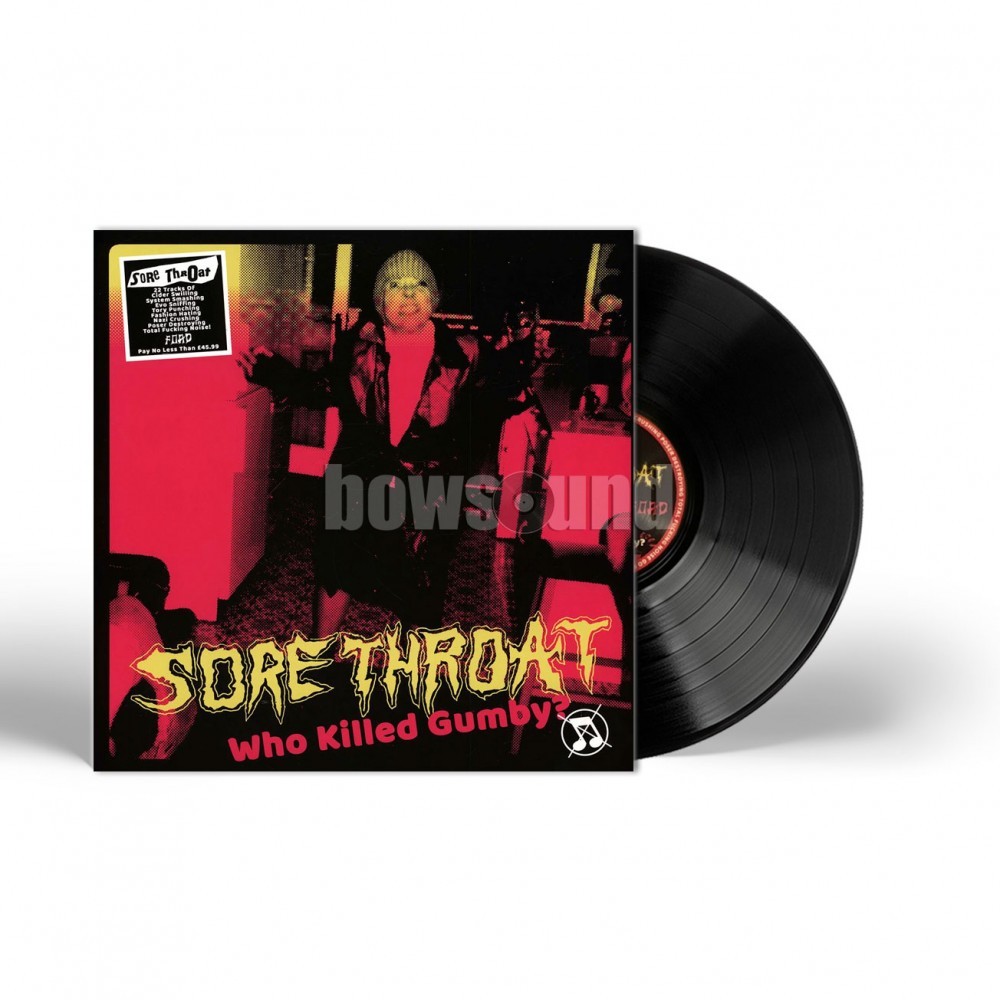 VINYL - SORE THROAT - WHO KILLED GUMBY (BLACK LP)