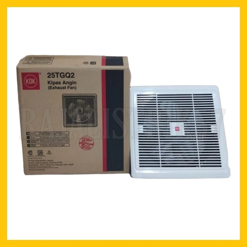 KDK 25TGQ Exhaust Fan KDK 25 TGQ 10 Inchi Exhaust Fan Plafon