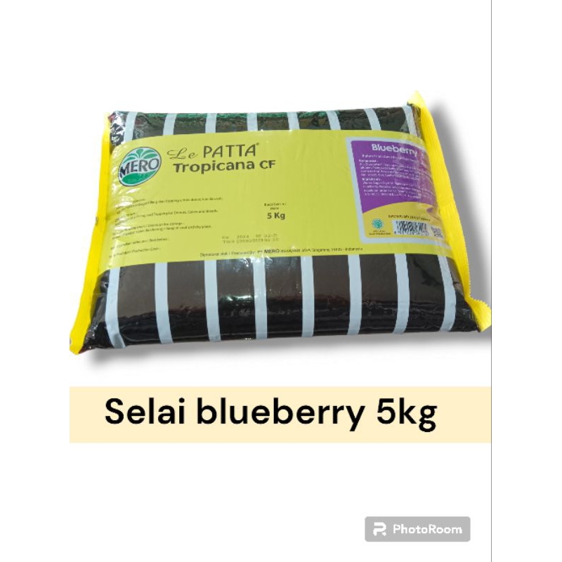 

Selai Blueberry 5kg/ Le patta tropicana/ blueberri/bluberi