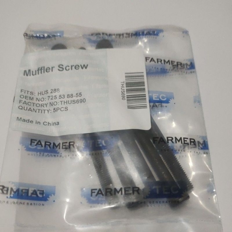 Holzfforma muffler screw, baut knalpot husqvarna 288