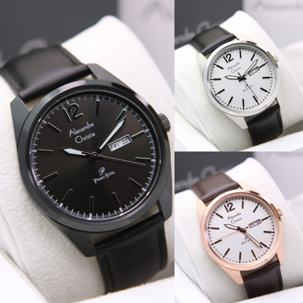 ORIGINAL Jam Tangan Pria Alexandre Christie AC 1012 / AC1012 Garansi 1 Tahun