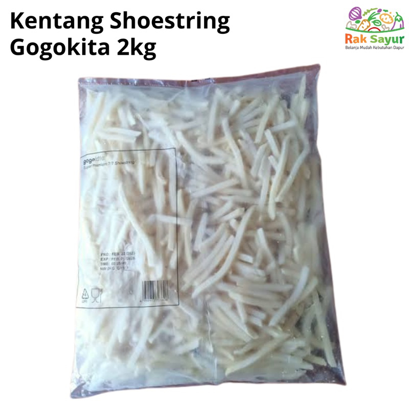 

Kentang Shoestring Gogokita 2kg Frozenfood Rak Sayur Padang