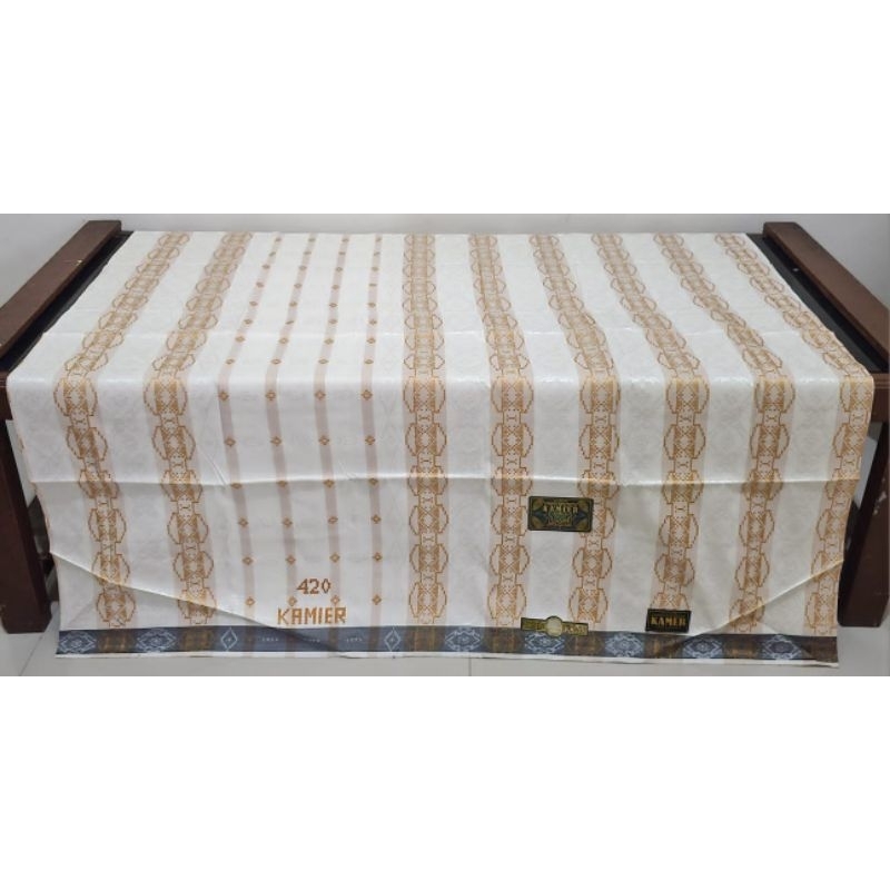 COD / SARUNG KAMER 420 FULL SUTRA SONGKET ori by KAMER (N)