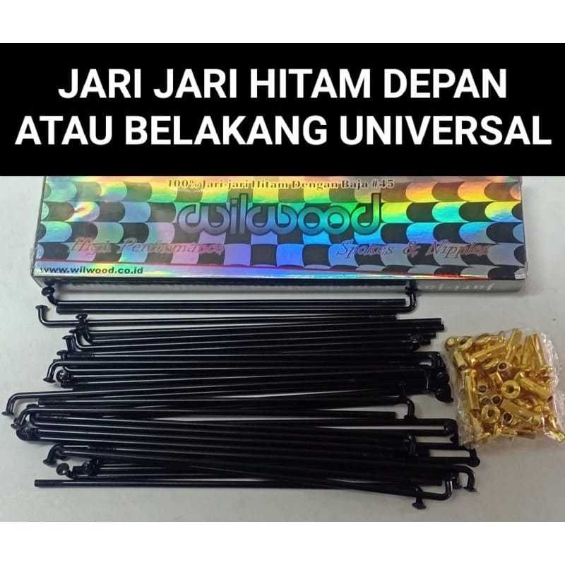 Jari Jari Warna Hitam Ruji Ring 14 ,Ruji Ring 17 ,Ruji Ring 18 Ready Buat Semua Motor