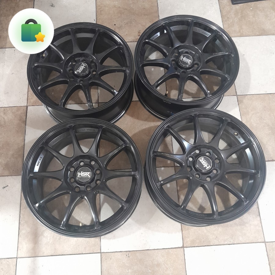 Velg Mobil Bekas Ring 16 INDY HSR R16X7 Lubang 4 ET40