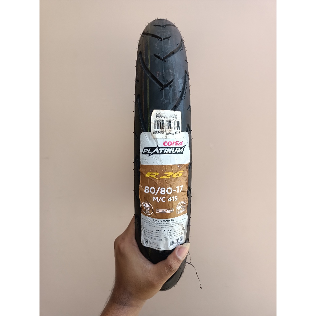 Ban motor Corsa R26 Tubles 80/80 ring 17