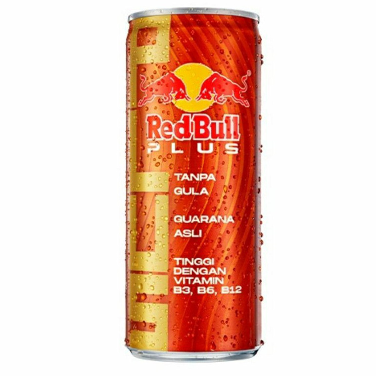 

B33 RedBull Plus Zero Sugar 25ml Energy Drink Bebas Gula Original Thailand Super Murah