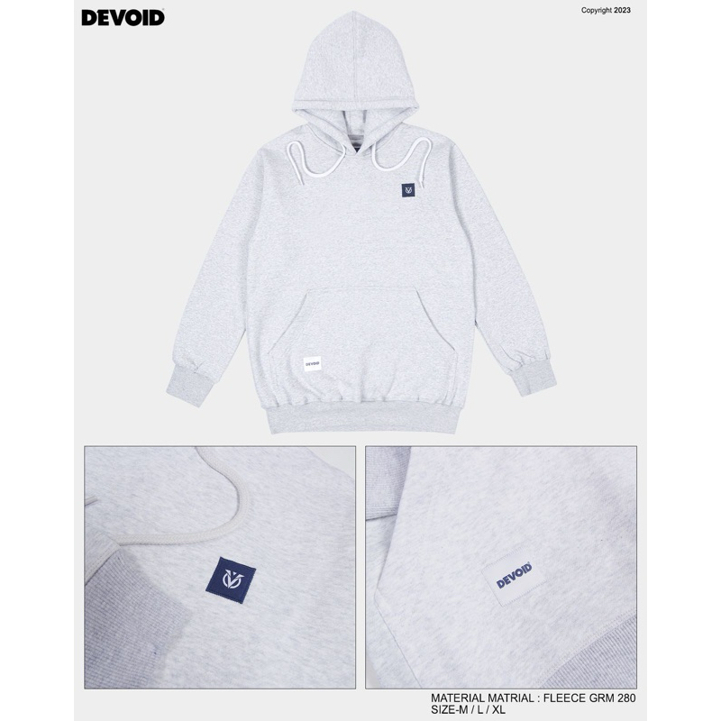 DEVOID HOODIE EMBROIDERY