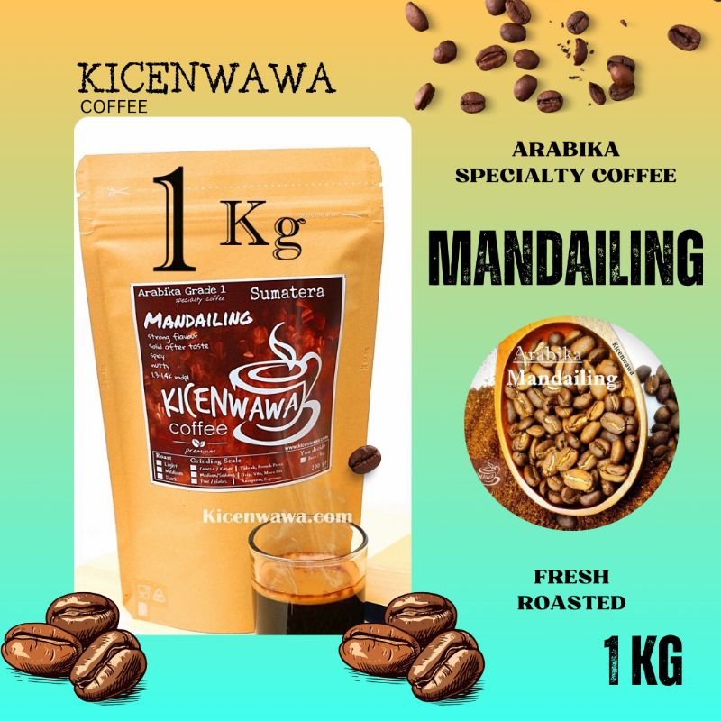 

Kopi Mandailing 1kg / Specialty Coffee / Biji Kopi Premium