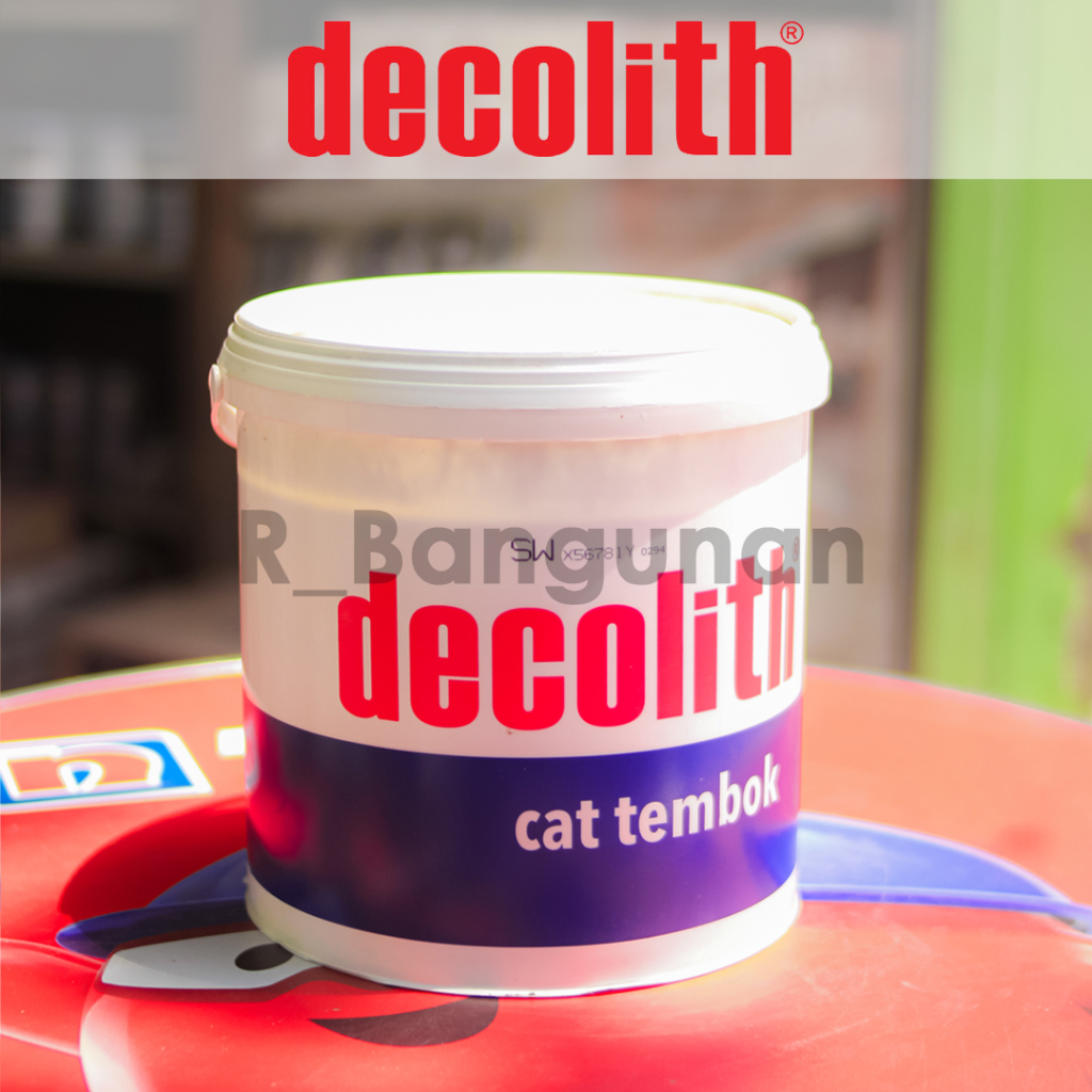 Cat Tembok Decolith 5kg SW & SWS