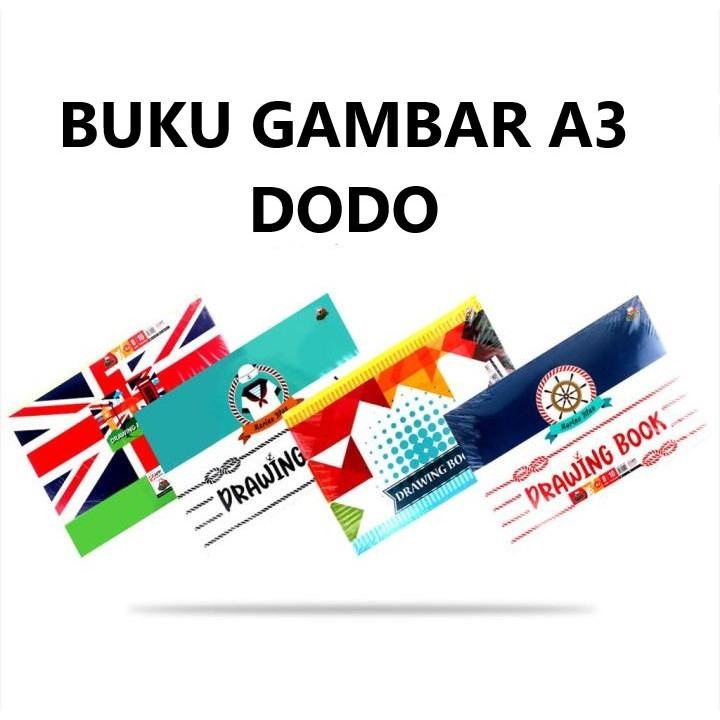 

BUKU GAMBAR / DRAWING BOOK A3 DODO BESAR