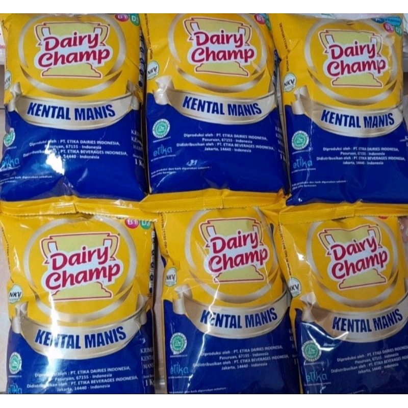 

Susu Kental Manis DAIRY CHAMP 1 kg