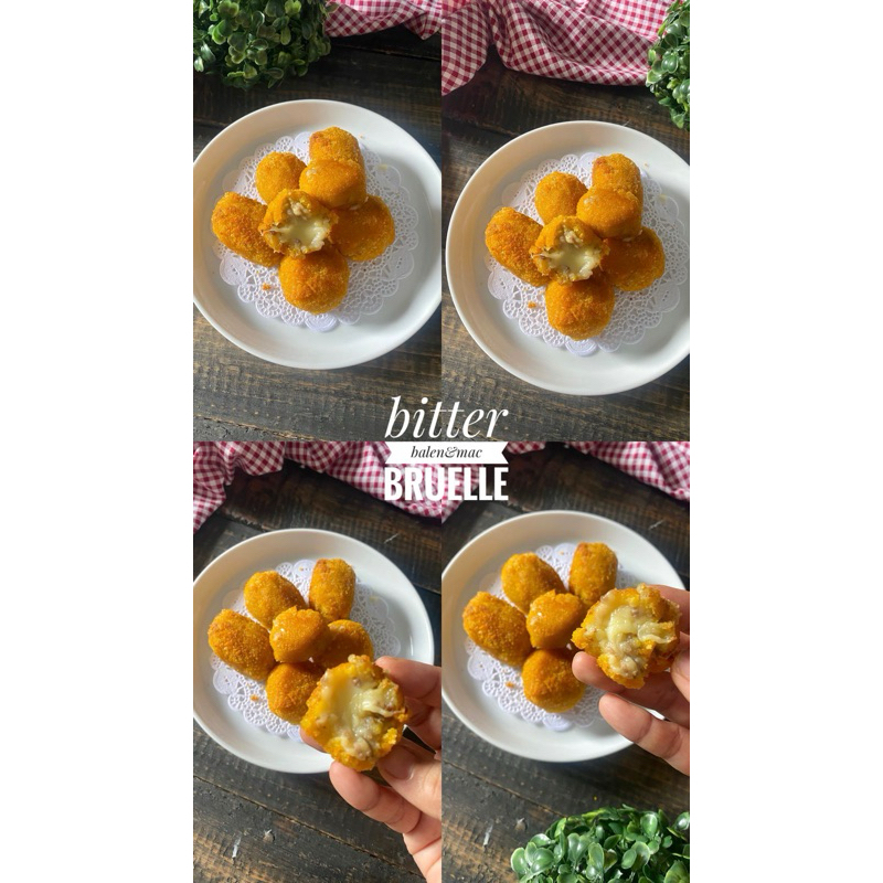 

Bitterballen daging keju