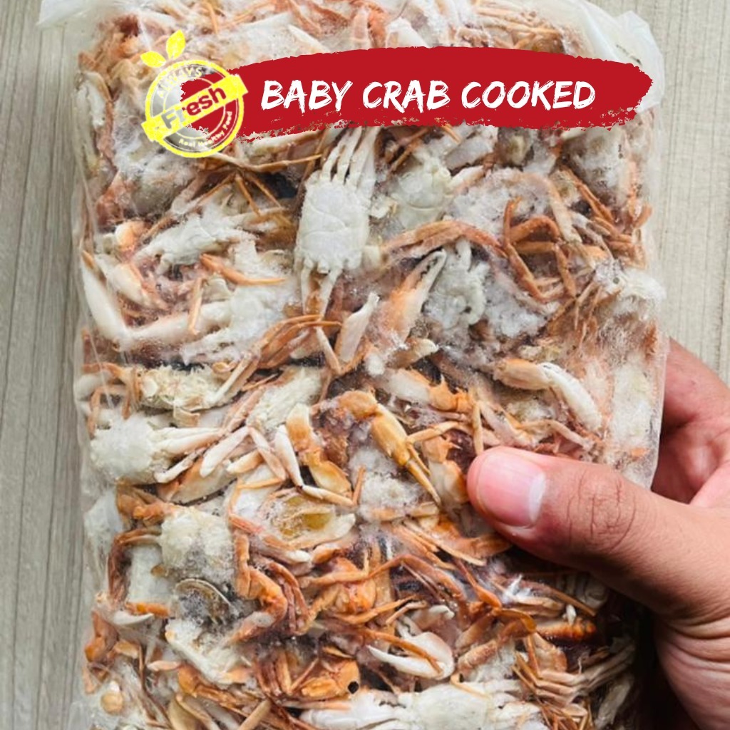 

Baby Crab Cooked Kepiting MIni Frozen