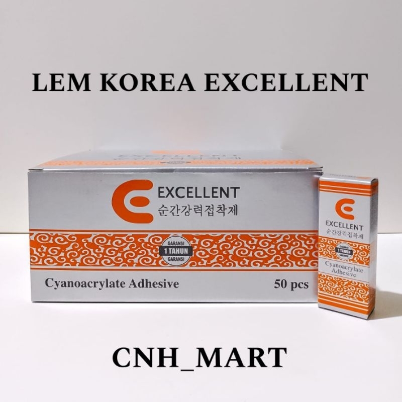

(50)PCS Lem Korea Excellent / Lem Korea Tetes / Lem Korea Original /Lem Korea Super