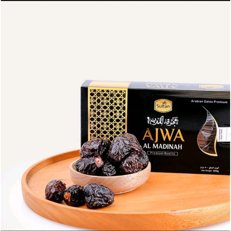 

PROMO!! Kurma Ajwa Madinah Sultan 500 Gram