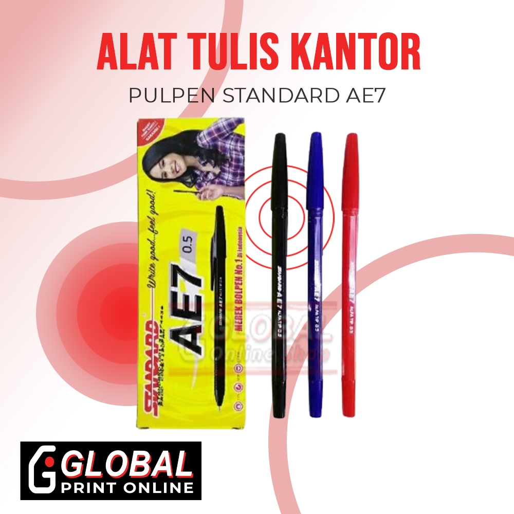 

Global Print Shop Online - Pulpen Standart AE7 (Per Pcs)