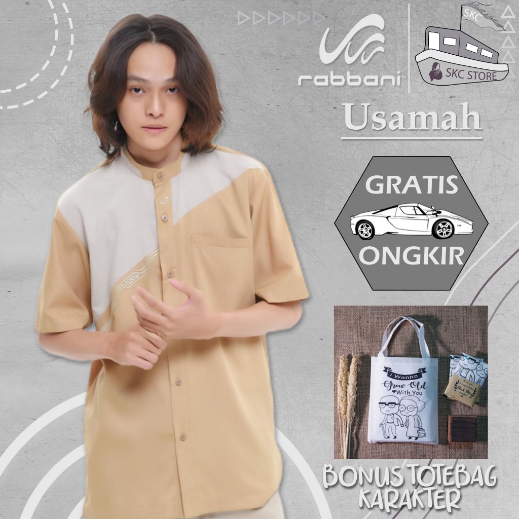 Rabbani Kemko Usamah / Baju Koko / Baju Pria / Baju Anak / Baju Muslim