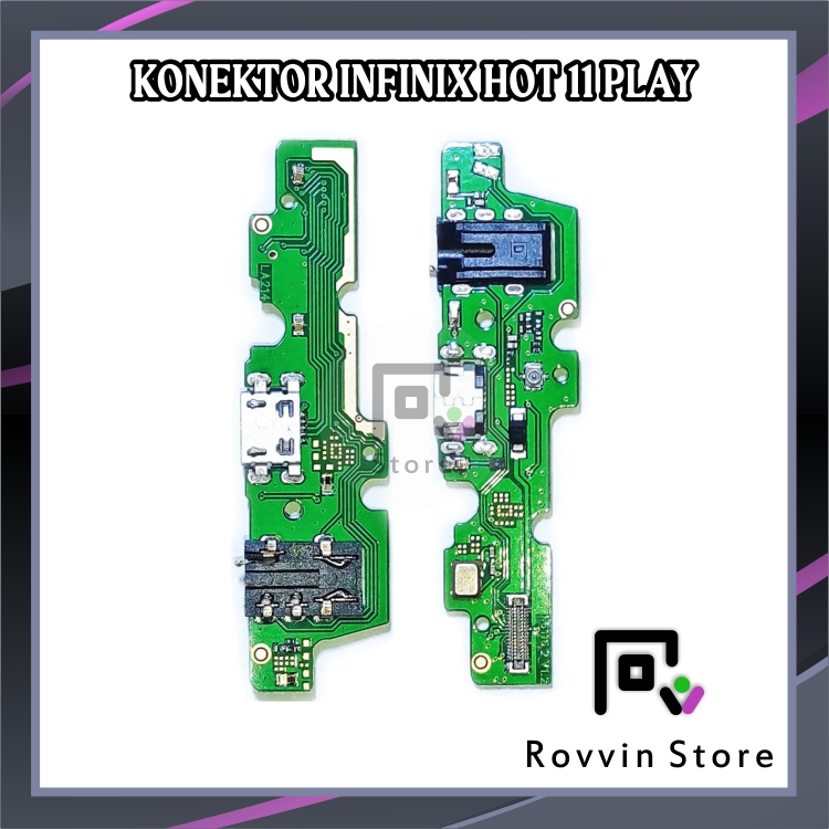 PAPAN KONEKTOR CAS INFINIX HOT 11 PLAY FLEXIBLE CHARGER
