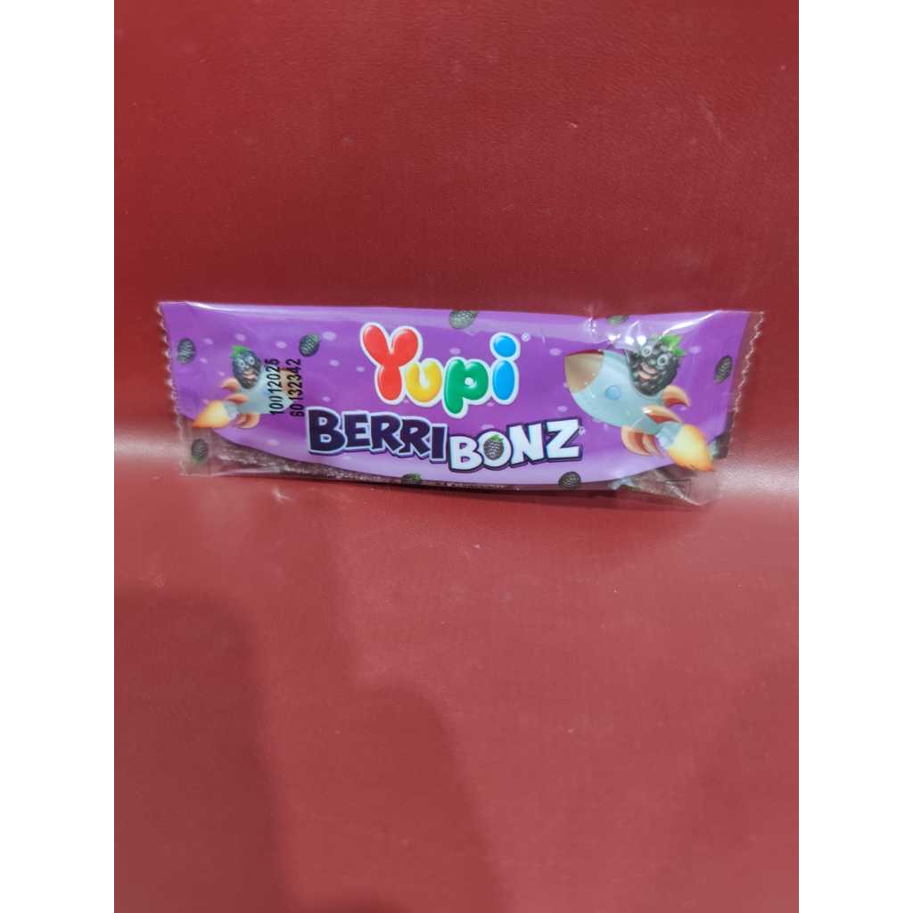 

Yupi Berry Bonz 6g - Permen Berry Bonz Yupi Per Pcs