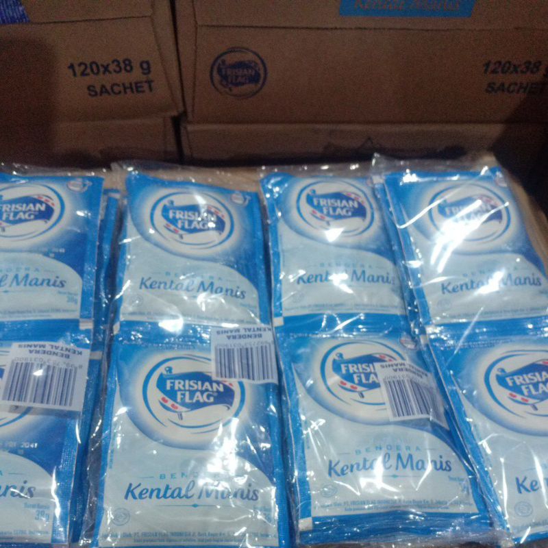 

Susu Kental Manis Frisian Flag PUTIH *Pack isi 6 pcs