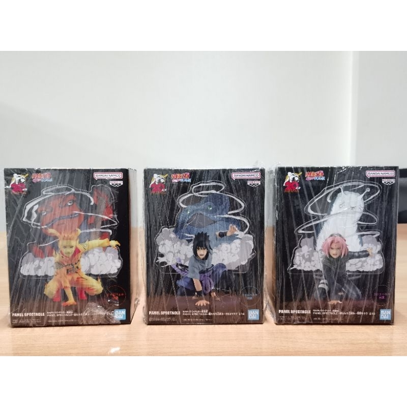 Bandai Spirits Banpresto Bandai Namco Naruto Shippuden Panel Spectacle Naruto Sasuke Sakura Figure