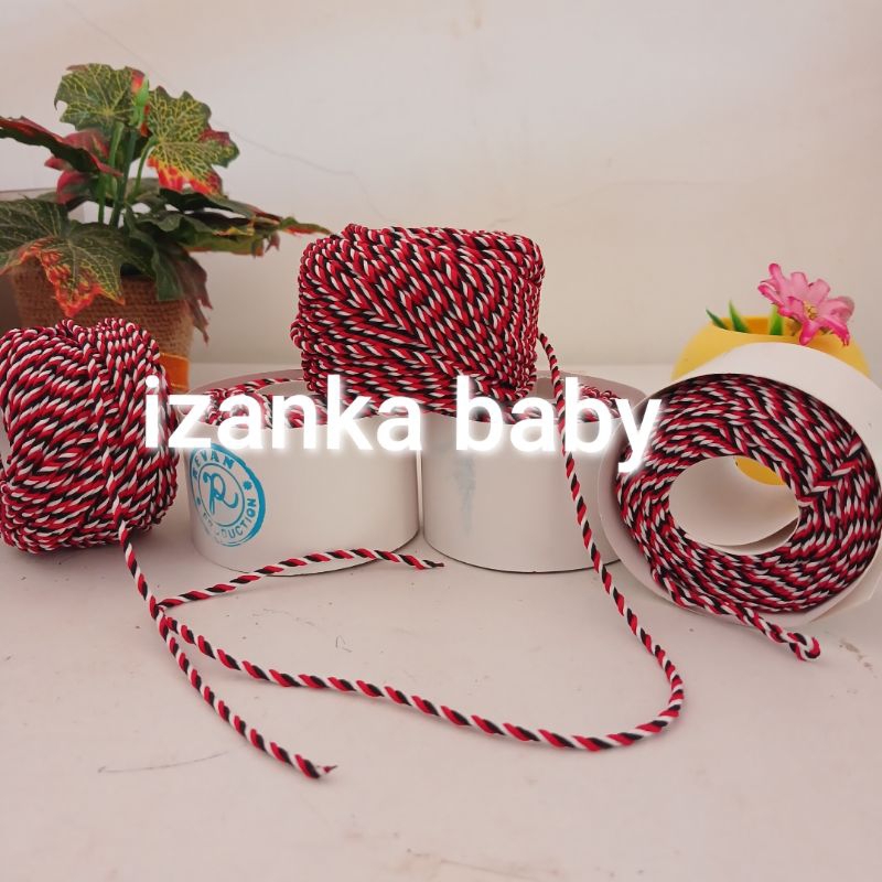 tali tridatu 1roll /benang telon/tali tridatu 2mm/tali tridatu 30meter