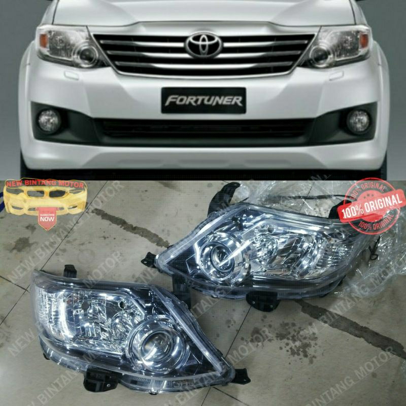 Headlamp toyota grand fortuner 2012 2015 original
